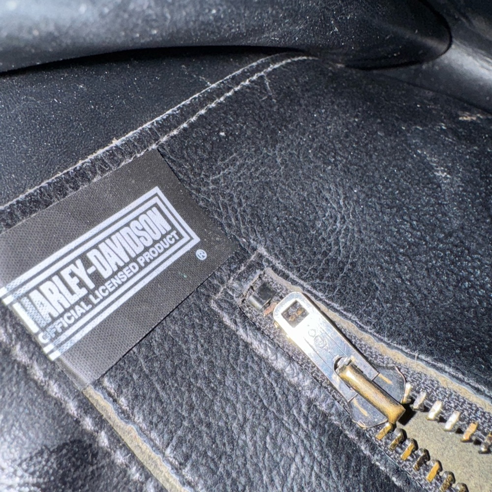 Harley Davidson Vintage leather Bag - Picture 10 of 10